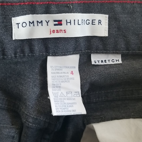 Tommy Hilfiger Jeans Gray Stretch Sz 4 - Picture 6 of 7